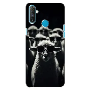 Чохол з принтом «Овечка в окулярах» для Realme C3
