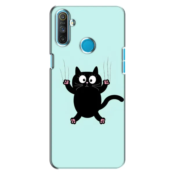 Чохол з принтом «Падаючий кіт» для Realme C3
