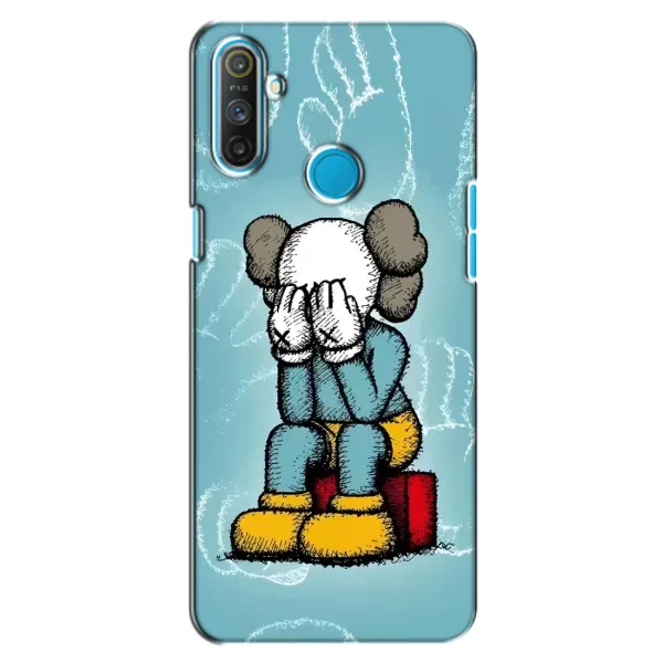 Чехол с принтом «Плач Bearbrick» для Realme C3