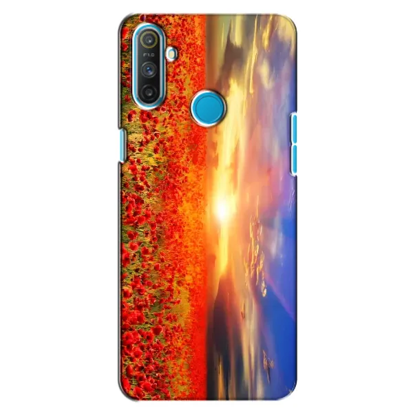 Чохол з принтом «Поле тюльпанів» для Realme C3