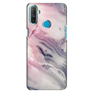 Мраморний чехол на Realme C3 (VPrint) (Пурпурний Мрамор)