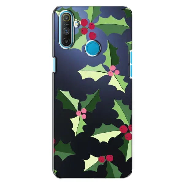 Чехол с принтом «Рождественский фон» для Realme C3