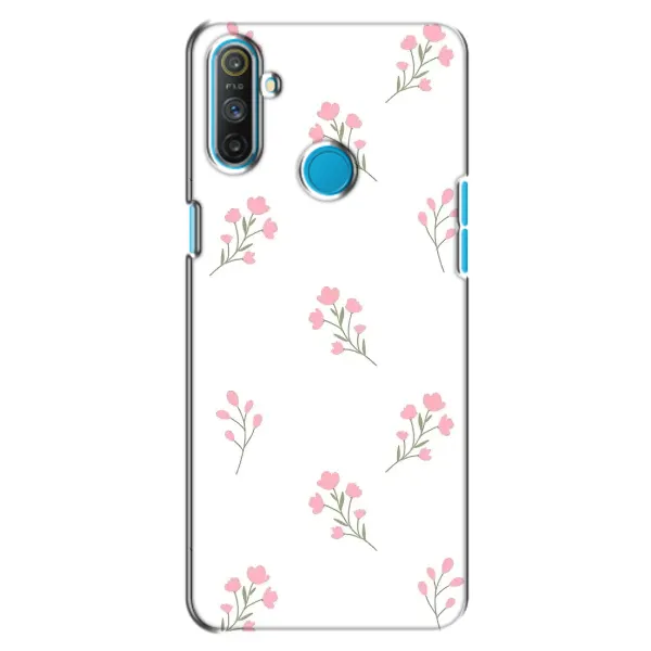 Чохол з принтом «Рожеві квіти» для Realme C3 Чохол з принтом «Рожеві квіти» для Realme C3