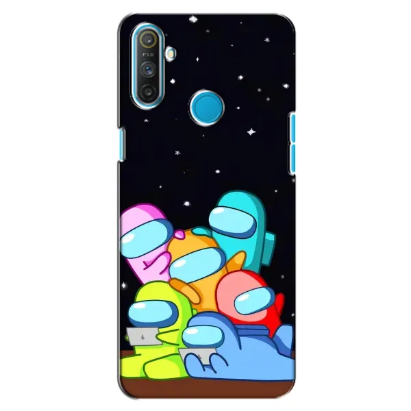 Чехол с принтом «Скины в космосе» для Realme C3