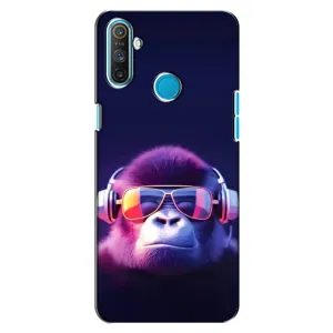 Чохол з Мавпами Realme C3 - (AlphaPrint) (Стильна мавпа)