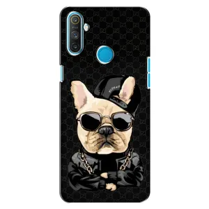 Чехлы с крутыми принтами для Realme C3 - (PREMIUMPrint) (Стильная собака)