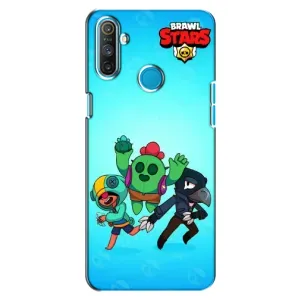Чехлы Brawl Stars для Realme C3 (AlphaPrint) (Тріо героїв)