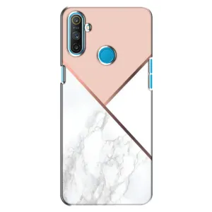 Мраморний чехол на Realme C3 (VPrint) (Тройний мрамор)