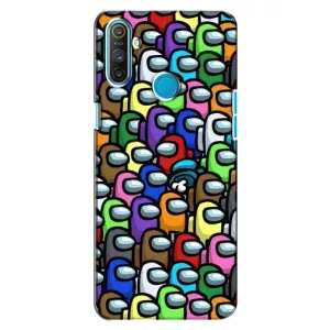 Чехол Амонг Ас для Realme C3 (AlphaPrint)
