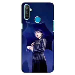 Силиконовый чехол с картинкой для Realme C3 (Венсдей)