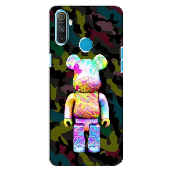 Чехол с принтом «Яркий Bearbrick» для Realme C3