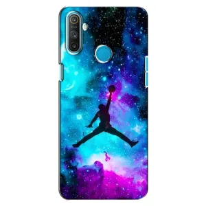 Чохли для Realme C3 - з картинкою JORDAN (AlphaPrint) (Яскравий Джордан)