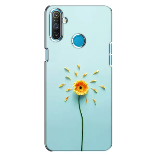 Чохол з принтом «Жовта квітка» для Realme C3
