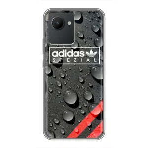 Чехлы Адидас для Realme C30 (AlphaPrint) (Адидас принт)