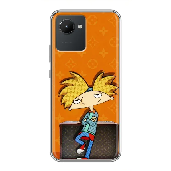 Чехол с принтом «Арнольд» для Realme C30