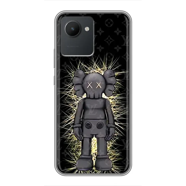 Чехол с принтом «Bearbrick LV» для Realme C30