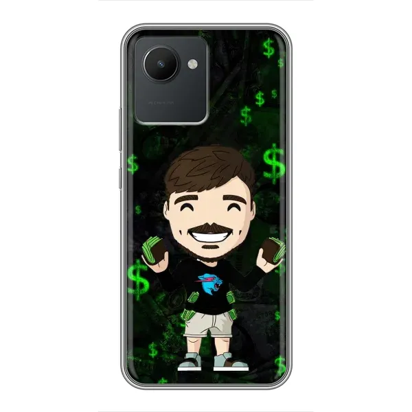 Чехол с принтом «Блогер Beast» для Realme C30