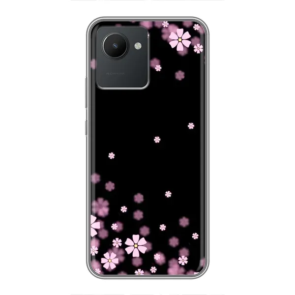 Чохол з принтом «Квіти маленькі» для Realme C30