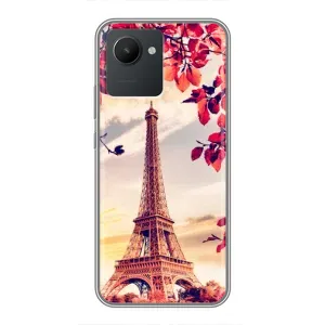 Чехол Эйфелева Башня для Realme C30 - (AlphaPrint) (Эйфелева Башня)