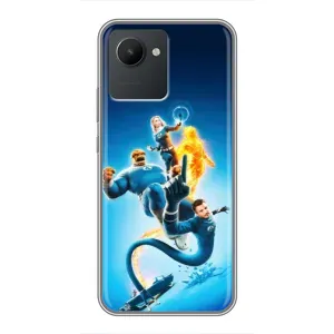 Чохол з принтом «Герої Фантастична Четвірка» для Realme C30