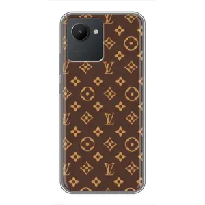Чехлы Луи Витон для Realme C30 (AlphaPrint - LOUIS VUITTON) (фон LOUIS VUITTON)