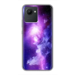 Космические Чехлы для Реалми С30 (VPrint) (Галактика)