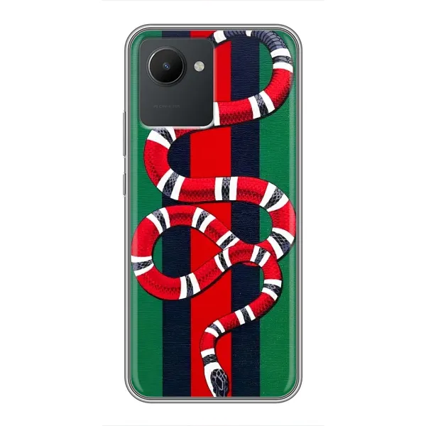 Чехол с принтом «Gucci змия» для Realme C30