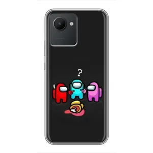 Чехол Амонг Ас для Realme C30 (AlphaPrint)