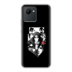 Чехлы на тему: Итачи Учиха для Realme C30 (AlphaPrint) (коллаж Итачи)
