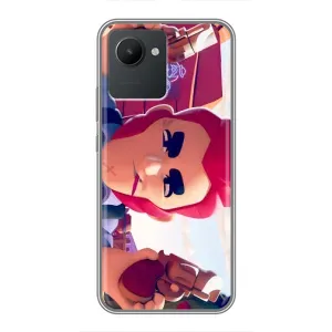 Чехол для Realme C30 Бравл Старс (VPrint) (Кольт)
