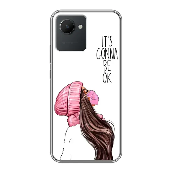 Чохол з принтом «Коронавірус» для Realme C30