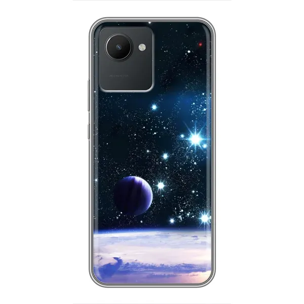 Чехол с принтом «Космический вид» для Realme C30