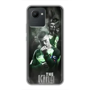 Чехол Криштиану Роналду для Realme C30 (AlphaPrint) (Криштиано Лев)