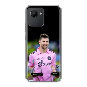 Чехол с принтом «Кубки Месси» для Realme C30