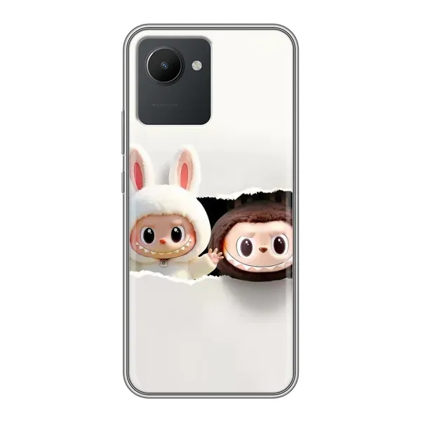 Чехол с принтом «Лабубу» для Realme C30
