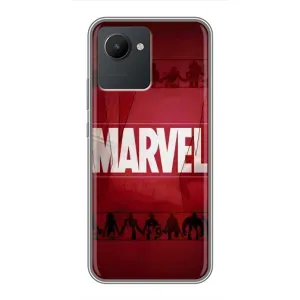 Чехол МАРВЕЛ для Реалми С30 (AlphaPrint) (MARVEL)