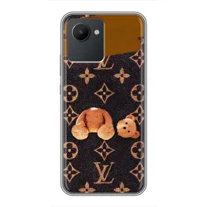 Брендновые Чехлы для Realme C30 - (PREMIUMPrint) (Медведь без головы)
