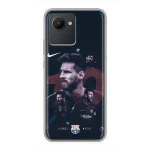 Чехлы Месси для Realme C30 (AlphaPrint) (Месси 10)