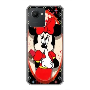 Чехол Disney Mouse Realme C30 (PREMIUMPrint) (Минни Маус ЛВ)