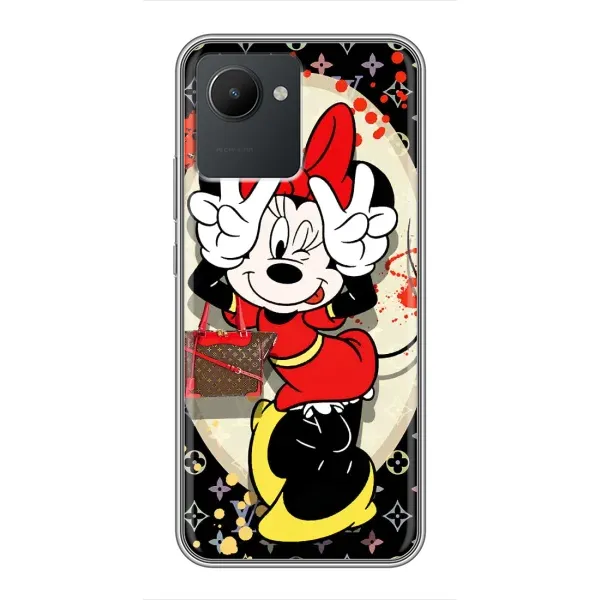 Чехол с принтом «Минни peace» для Realme C30