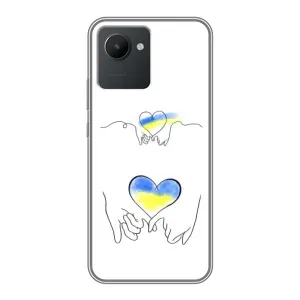 Чохол для Патріота України Realme C30 - (AlphaPrint) (Мир Україні)