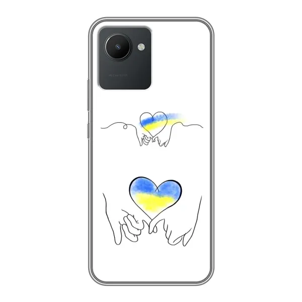 Чехол с принтом «Мир Украине» для Realme C30