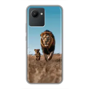 Чехол с принтом «Мусафа и Симба» для Realme C30