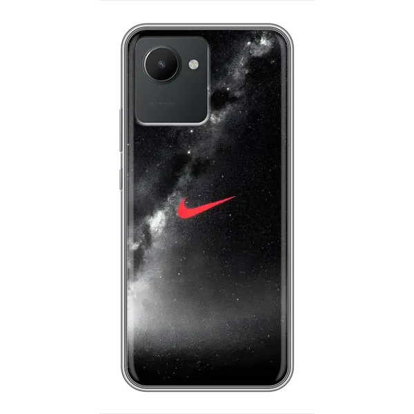 Чехол с принтом «Найк красный» для Realme C30