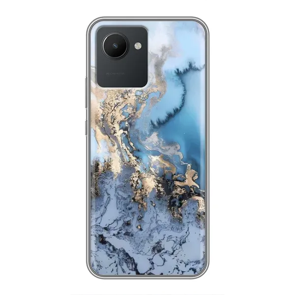 Чехол с принтом «Нежный мрамор» для Realme C30
