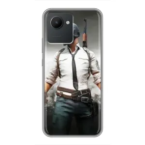 Чехол PUBG для Реалми С30 (AlphaPrint)