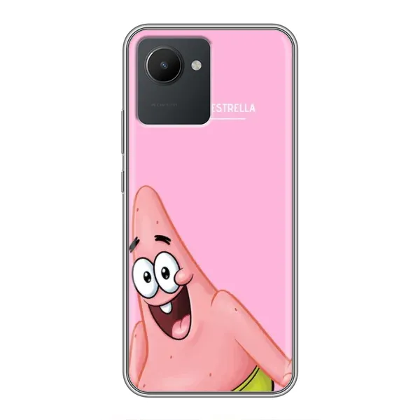 Чохол з принтом «Персонаж Патрік» для Realme C30