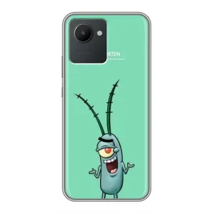 Чохол з принтом «Персонаж Планктон» для Realme C30