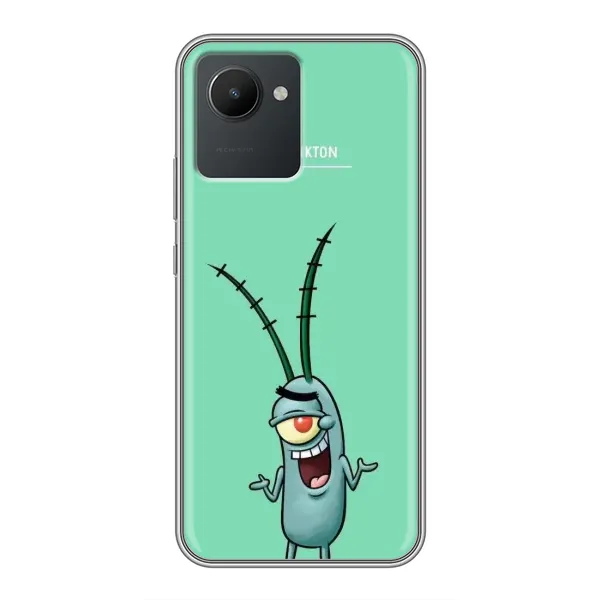 Чохол з принтом «Персонаж Планктон» для Realme C30