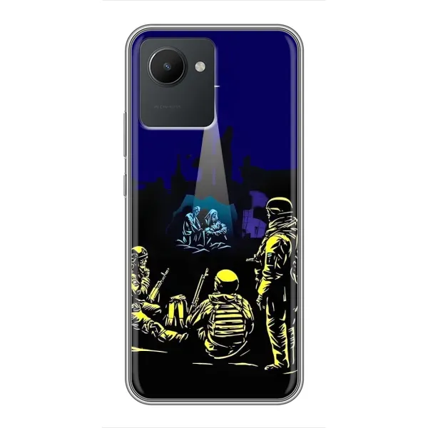 Чехол с принтом «Рождество в Украине» для Realme C30